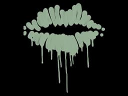 Sealed Graffiti | Kiss (Cash Green)