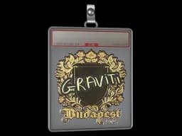 Sticker Slab | Graviti (Gold) | Budapest 2025