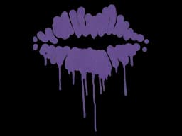 Sealed Graffiti | Kiss (Monster Purple)