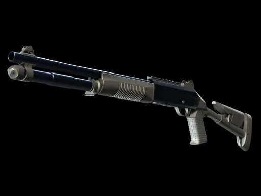 XM1014 | Blue Steel (Battle-Scarred)