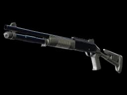 XM1014 | Blue Steel (Battle-Scarred)