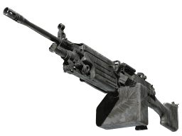 Souvenir M249 | Midnight Palm (Well-Worn)