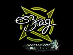 Sticker | es3tag (Glitter) | Antwerp 2022