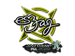 Sticker | es3tag (Glitter) | Antwerp 2022