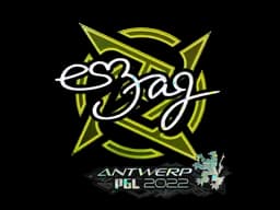 Sticker | es3tag (Glitter) | Antwerp 2022