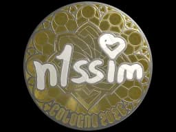 Sticker | n1ssim (Foil) | Cologne 2026
