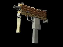 MAC-10 | Copper Borre (Minimal Wear)