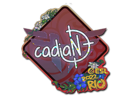 Sticker | cadiaN (Glitter) | Rio 2022