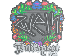 Sticker | zweih (Embroidered) | Budapest 2025