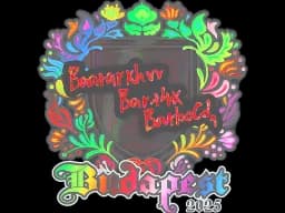 Sticker | Bart4k (Holo) | Budapest 2025