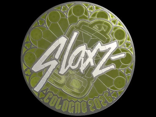Sticker | slaxz- (Foil) | Cologne 2026