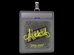 Sticker Slab | Aleksib (Foil) | Austin 2025