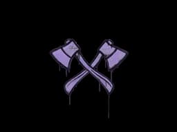 Sealed Graffiti | X-Axes (Violent Violet)