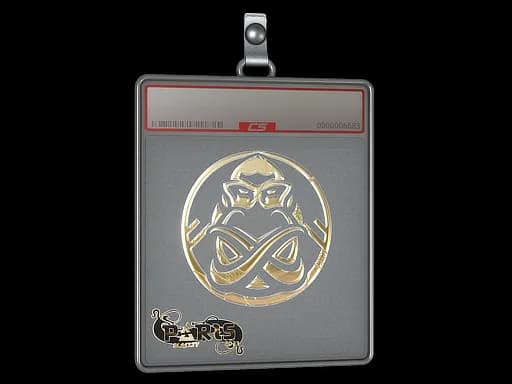 Sticker Slab | ENCE (Gold) | Paris 2023