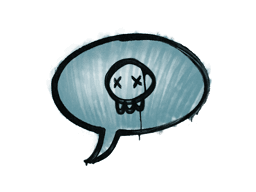 Sealed Graffiti | Death Sentence (Wire Blue)