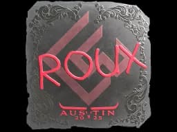 Sticker | ROUX (Foil) | Austin 2025