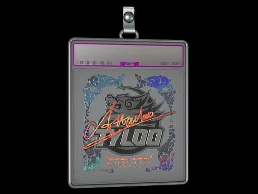 Sticker Slab | Attacker (Holo) | Austin 2025