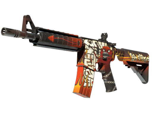 M4A4 | Hellfire (Minimal Wear)