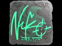 Sticker | NiKo (Foil) | Austin 2025