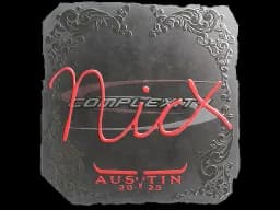 Sticker | nicx (Foil) | Austin 2025