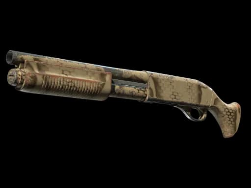 Sawed-Off | Snake Camo (Well-Worn)