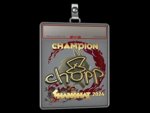 Sticker Slab | chopper (Gold, Champion) | Shanghai 2024