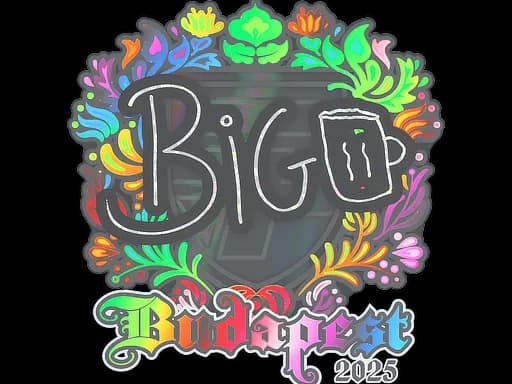 Sticker | biguzera (Holo) | Budapest 2025
