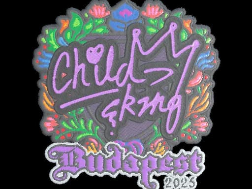 Sticker | ChildKing (Embroidered) | Budapest 2025