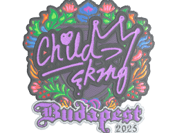 Sticker | ChildKing (Embroidered) | Budapest 2025