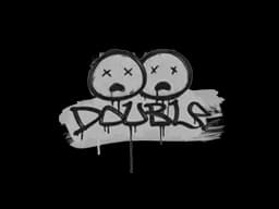 Sealed Graffiti | Double (Shark White)