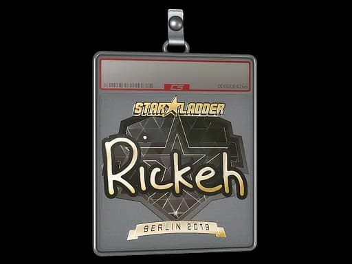 Sticker Slab | Rickeh (Gold) | Berlin 2019