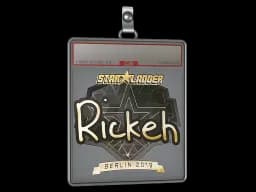 Sticker Slab | Rickeh (Gold) | Berlin 2019