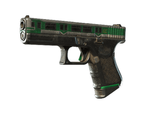 Glock-18 | Green Line (Battle-Scarred)