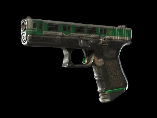 Glock-18 | Green Line (Battle-Scarred)