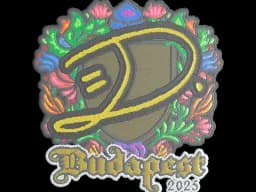 Sticker | dumau (Embroidered) | Budapest 2025