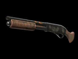 StatTrak™ Sawed-Off | Orange DDPAT (Battle-Scarred)