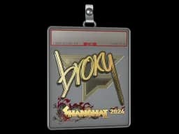 Sticker Slab | broky (Gold) | Shanghai 2024