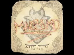 Sticker | malbsMd | Austin 2025