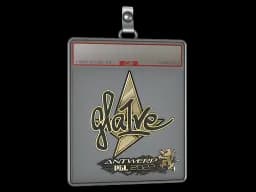 Sticker Slab | gla1ve (Gold) | Antwerp 2022