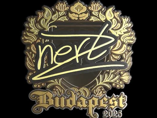 Sticker | NertZ (Gold) | Budapest 2025