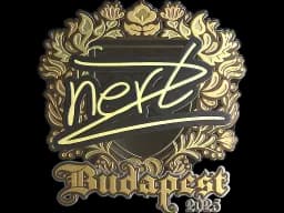 Sticker | NertZ (Gold) | Budapest 2025