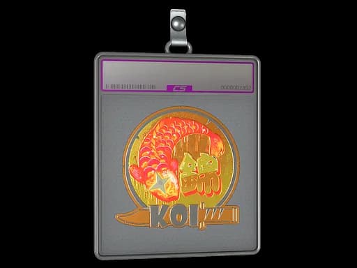 Sticker Slab | Fancy Koi (Foil)