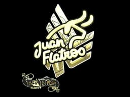 Sticker | juanflatroo (Gold) | Paris 2023