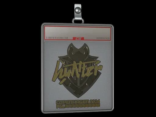 Sticker Slab | huNter- (Gold) | Copenhagen 2024