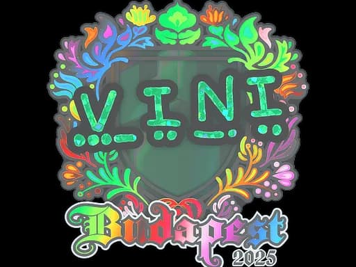 Sticker | VINI (Holo) | Budapest 2025