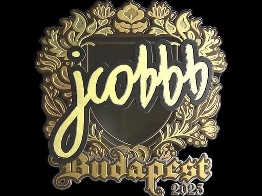 Sticker | jcobbb (Gold) | Budapest 2025