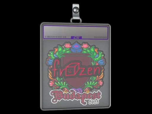 Sticker Slab | frozen (Embroidered) | Budapest 2025