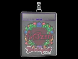 Sticker Slab | frozen (Embroidered) | Budapest 2025