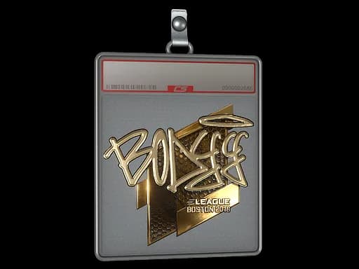 Sticker Slab | bodyy (Gold) | Boston 2018