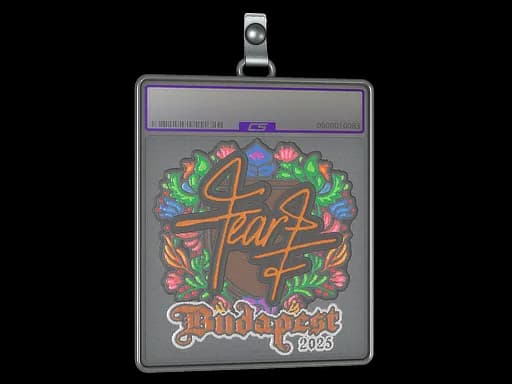 Sticker Slab | fEAR (Embroidered) | Budapest 2025